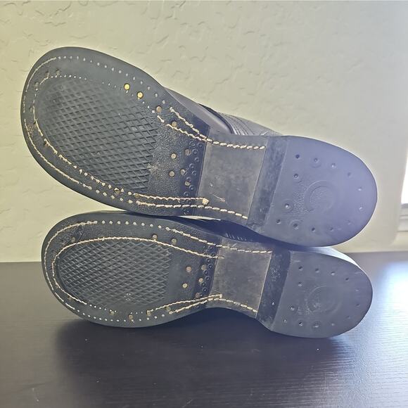 Corcoran 1500 Jump Boots Sz 9 D Black Leather Cap Toe Combat Paratrooper USA - Picture 6 of 6